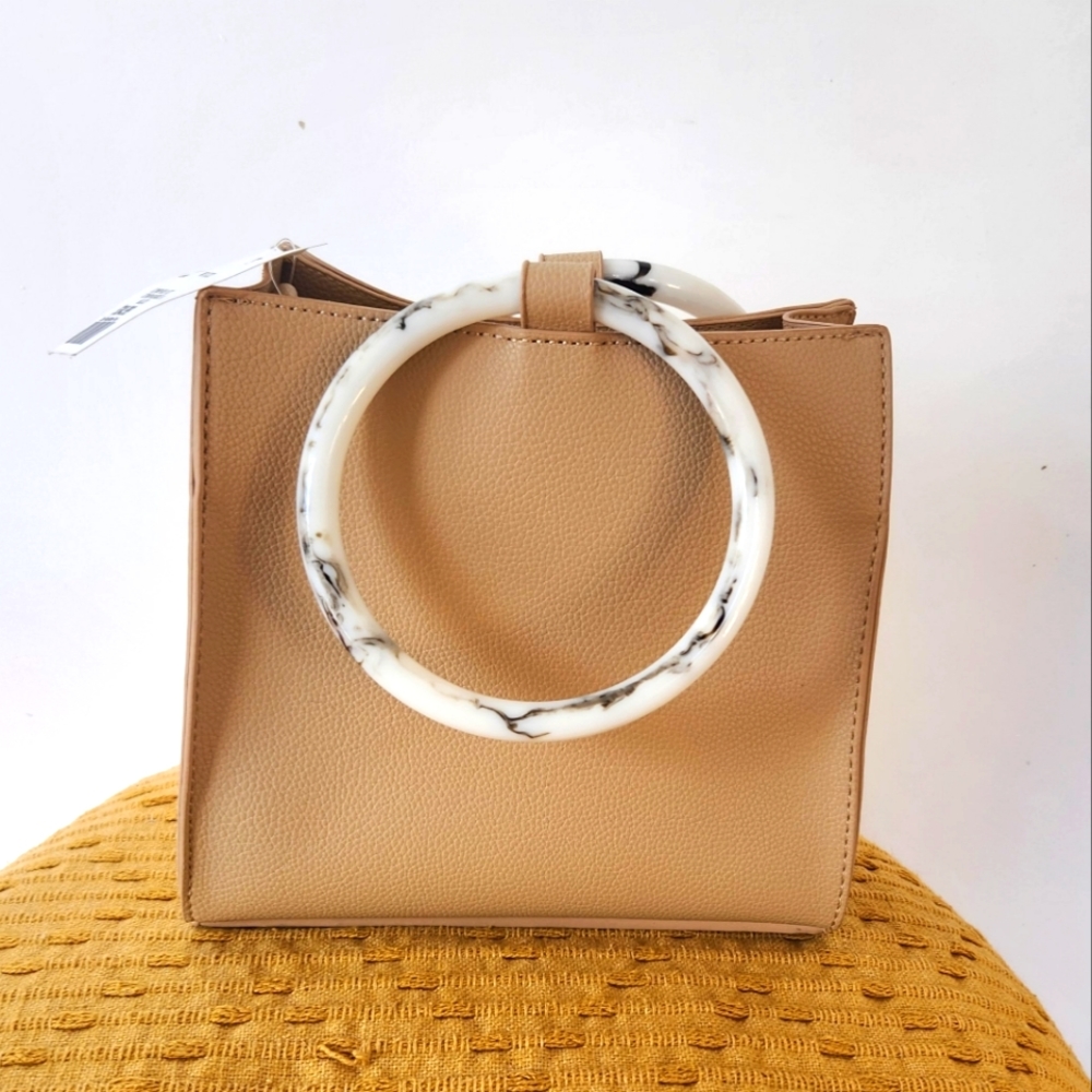 NWT ring handle purse